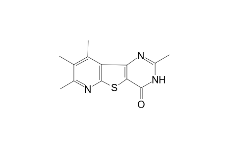 2,7,8,9-tetramethylpyrido[3',2':4,5]thieno[3,2-d]pyrimidin-4(3H)-one