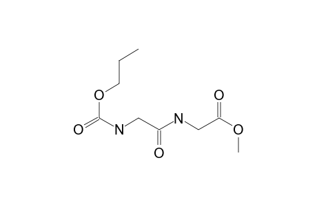 gly-gly, N-(N-Propyloxycarbonyl)-, methyl ester