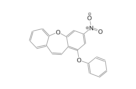 dibenz[b,f]oxepin, 3-nitro-1-phenoxy-