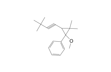 [3-(3,3-Dimethyl-but-1-ynyl)-1-methoxy-2,2-dimethyl-cyclopropyl]-benzene