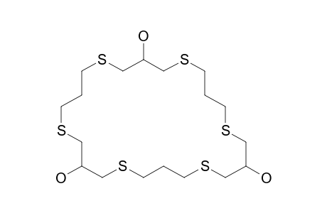 1,5,9,13,17,21-Hexathiacyclotetracosane-3,11,19-triol,mixture of isomers