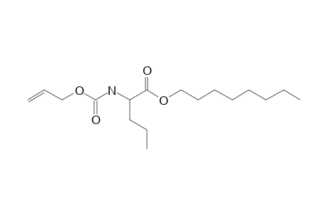 L-Norvaline, N-allyloxycarbonyl-, octyl ester