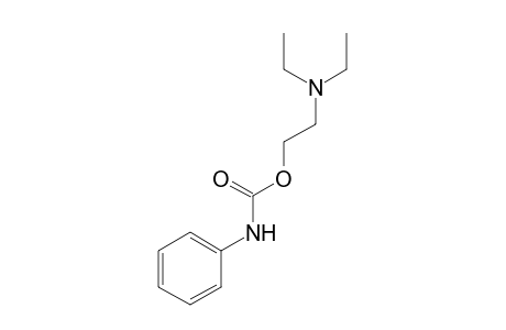 carbanilic acid, 2-(diethylamino)ethyl ester