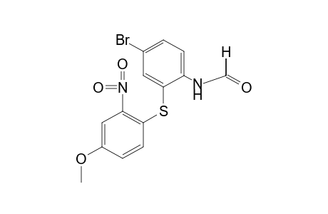 4'-BROMO-2'-[(4-METHOXY-2-NITROPHENYL)THIO]FORMANILIDE