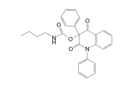 1,2,3,4-Tetrahydro-2,4-dioxo-1,3-diphenylquinolin-3-yl Butylcarbamate