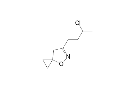 6-(3-Chlorobutyl)-4-oxa-5-azaspiro[2.4]hept-5-ene