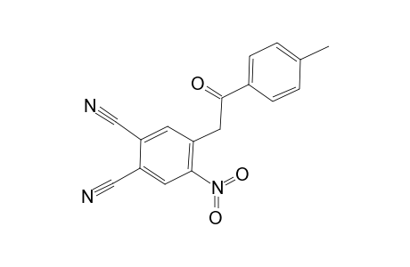 4-[2-(4-Methylphenyl)-2-oxoethyl]-5-nitrobenzene-1,2-dicarbonitrile