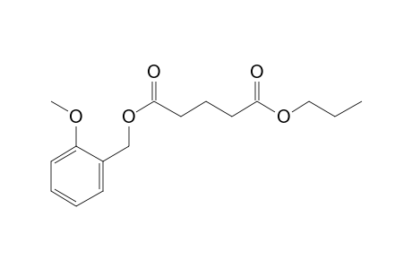 Glutaric acid, 2-methoxybenzyl propyl ester