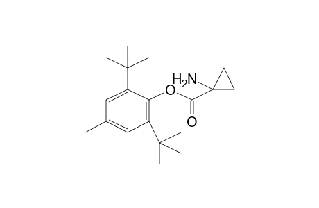 1-Aminocyclopropanecarboxylic acid, 2,6-di-t-butyl-4-methyl-phenyl ester