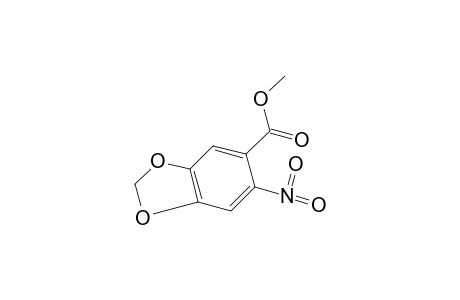 6-nitropiperonylic acid, methyl ester