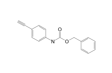 (phenylmethyl) N-(4-ethynylphenyl)carbamate