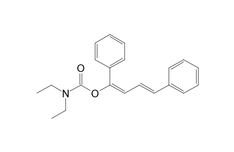 (1E,3E),(1Z,3E)-1-N,N-Diethylcarbamoyloxy-1,4-diphenylbuta-1,3-diene