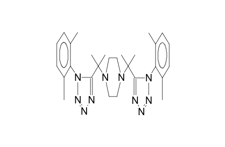 1,4-bis{2-[1-(2,6-dimethylphenyl)tetrazol-5-yl]-2-propyl}piperazine