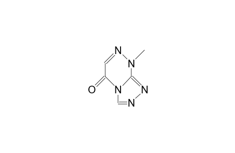 8-METHYL-s-TRIAZOLO[3,4-c]-as-TRIAZIN-5(8H)-ONE