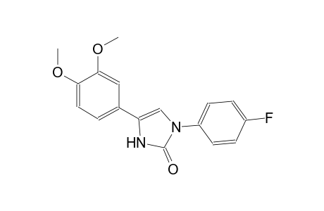 2H-imidazol-2-one, 4-(3,4-dimethoxyphenyl)-1-(4-fluorophenyl)-1,3-dihydro-