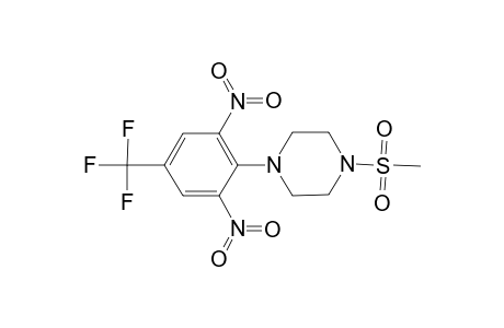 1-(2,6-Dinitro-4-trifluoromethyl-phenyl)-4-methanesulfonyl-piperazine