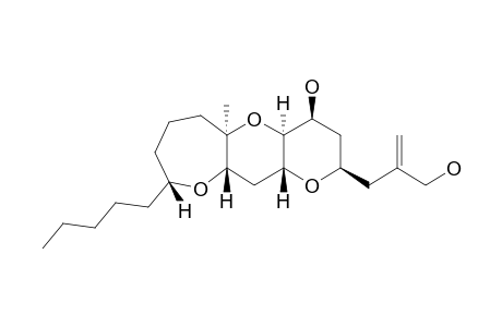 (1S*,3R*,7R*,9S*,10S*,12R*,14R*)-10-HYDROXY-12-HYDROXYALLYLMETHYL-7-METHYL-3-PENTYL-2,8,13-TRIOXATRICYCLO-[8.5.0.0(9,14)]-PENTADECANE