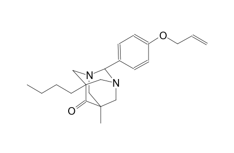 2-[4-(allyloxy)phenyl]-5-butyl-7-methyl-1,3-diazatricyclo[3.3.1.1~3,7~]decan-6-one