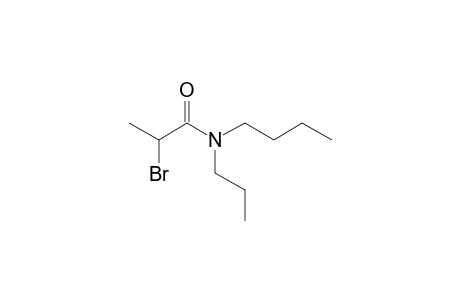 Propionamide, 2-bromo-N-propyl-N-butyl-