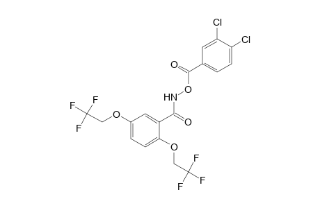 N-[2,5-BIS(2,2,2-TRIFLUOROETHOXY)BENZOYL]-O-(3,4-DICHLOROBENZOYL)HYDROXYLAMINE