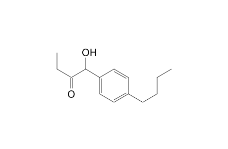 1-Hydroxy-1-(4-butylphenyl)-2-butanone