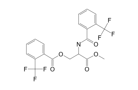 L-Serine, N,o-bis(2-trifluoromethylbenzoyl)-, methyl ester