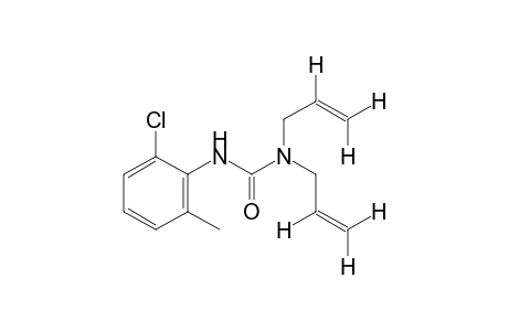 3-(6-chloro-o-tolyl)-1,1-diallylurea