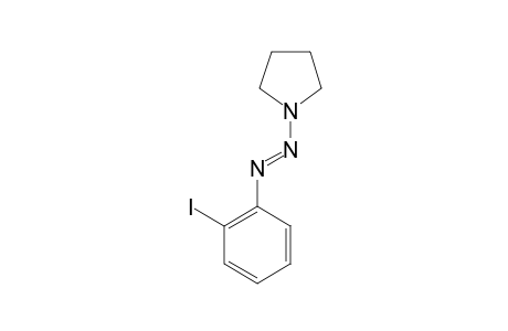 1-[(2-IODOPHENYL)-DIAZENYL]-PYRROLIDINE