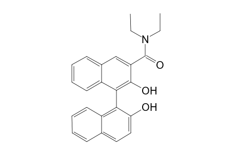 (R(a))-2,2'-Dihydroxy-3-(N,N-Diethylcarbamoyl)-1,1'-binaphthyl