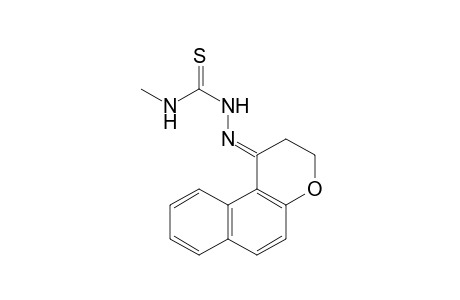 2,3-dihydro-1H-naphtho[2,1-b]pyran-1-one, 4-methyl-3-thiosemicarbazone