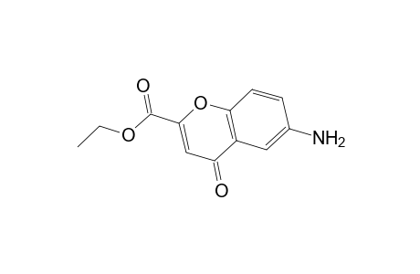 4H-1-Benzopyran-2-carboxylic acid, 6-amino-4-oxo-, ethyl ester