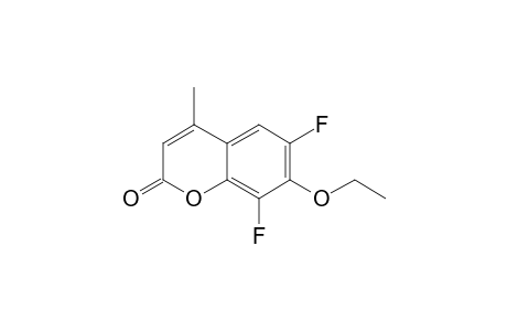 6,8-Difluoro-7-ethoxy-4-methylcoumarin