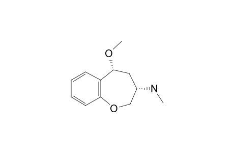 (3S,5R)-3-(Methylamino)-2,3,4,5-tetrahydro-1-benzoxepin-5-ol, methyl ether