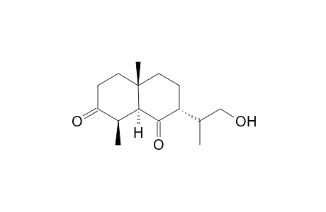 (11S)-12-Hydroxy-4.beta.,5.alpha.,7.alpha.-eudesmane-3,6-dione