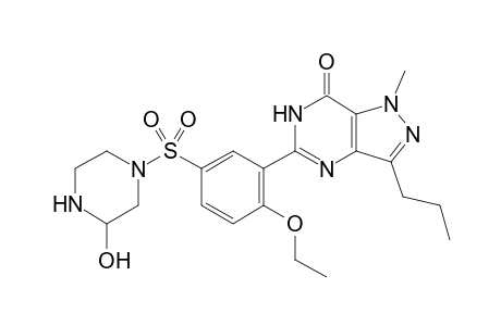 Sildenafil-M (nor-HO-piperazine) MS2