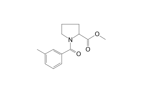 L-Proline, N-(m-toluoyl)-, methyl ester