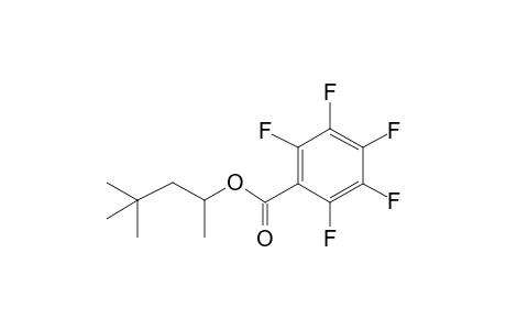 4,4-Dimethylpentan-2-yl 2,3,4,5,6-pentafluorobenzoate