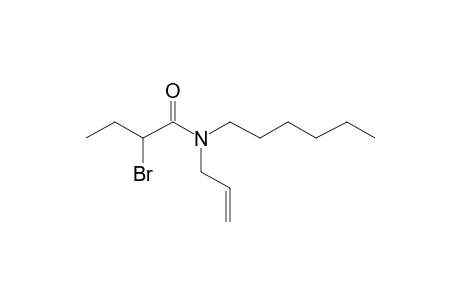 Butyramide, N-allyl-N-hexyl-2-bromo-