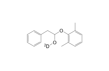 1-(2',6'-Dimethylphenoxy)-2-phenyl-1-(deuteriooxy)ethane