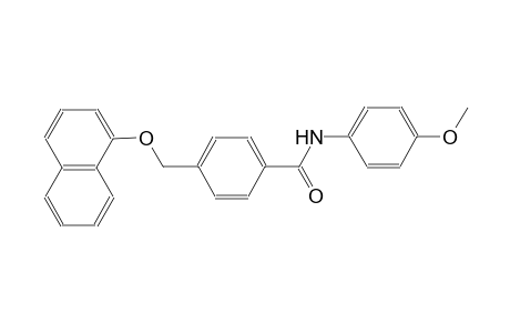 N-(4-methoxyphenyl)-4-[(1-naphthyloxy)methyl]benzamide