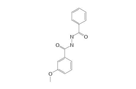 1-(m-anisoyl)-2-benzoylhydrazine