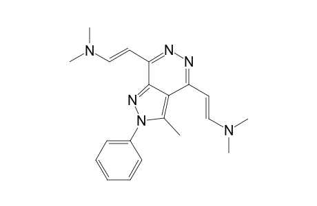 1,4-Bis-(2-Dimethylamino)ethen-1-yl)-5-methyl-6-phenyl-6H-pyrazolo[3,4-d]pyridazine