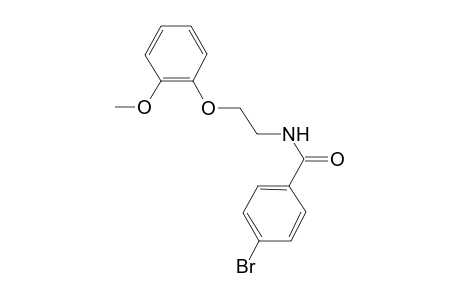 4-Bromo-N-[2-(2-methoxy-phenoxy)-ethyl]-benzamide