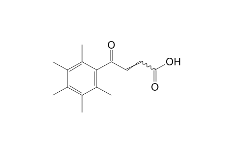 3-(pentamethylbenzoyl)acrylic acid