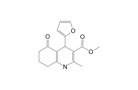 Methyl 1,4,5,6,7,8-hexahydro-2-methyl-4-[2'-furyl]-5-oxoquinoline-3-carrboxylate