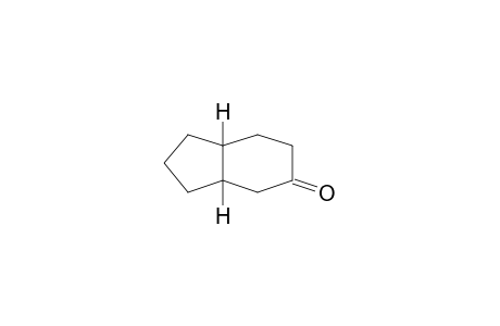 5(4H)-Indanone, tetrahydro-, cis-