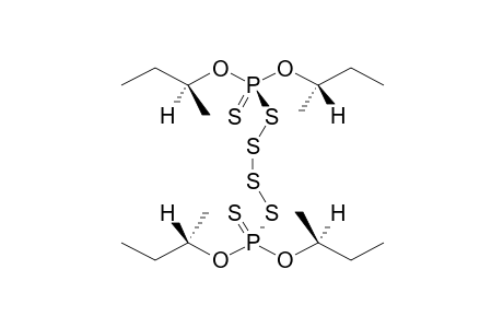 (R,R,R,R)-BIS(DI-SEC-BUTOXYTHIOPHOSPHORYL)TETRASULPHIDE