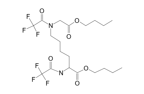 3-Azanonanedioic acid, N-trifluoroacetyl-8-trifluoroacetamido-, dibutyl(ester)