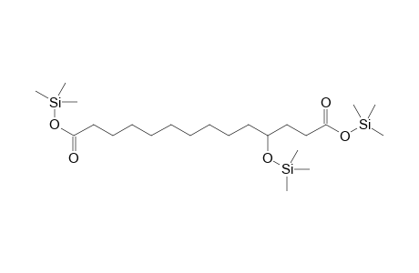 bis(trimethylsilyl) 4-trimethylsilyloxytetradecanedioate