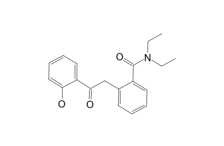 N,N-diethyl-2-[2-(2-hydroxyphenyl)-2-keto-ethyl]benzamide